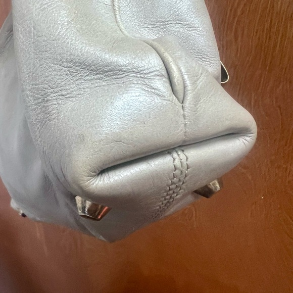 Chloe Victoria Gray Leather 2ways Handbag - Picture 11 of 15